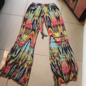Alexis Sanja-Tahiti Sunset Flare Bohoo Pants